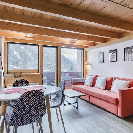 Grand Roc - Cosy Duplex Grands Montets Balcon Vue Parking 公寓