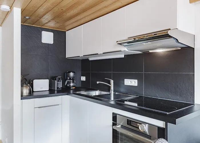 Grand Roc - Cosy Duplex Grands Montets Balcon Vue Parking 公寓 霞慕尼