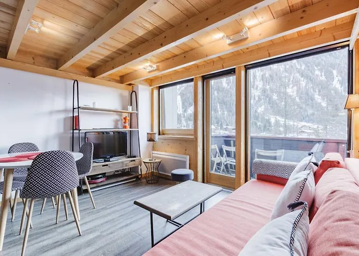 Grand Roc - Cosy Duplex Grands Montets Balcon Vue Parking Διαμέρισμα Σαμονί