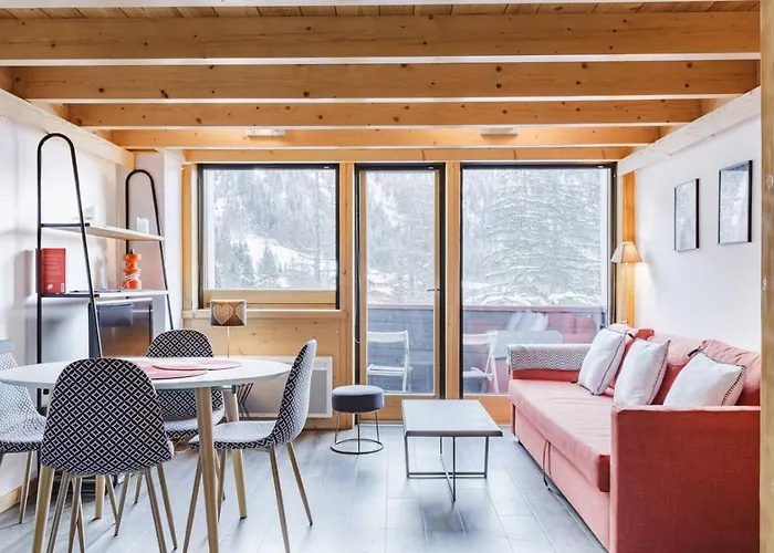 Grand Roc - Cosy Duplex Grands Montets Balcon Vue Parking Appartement *