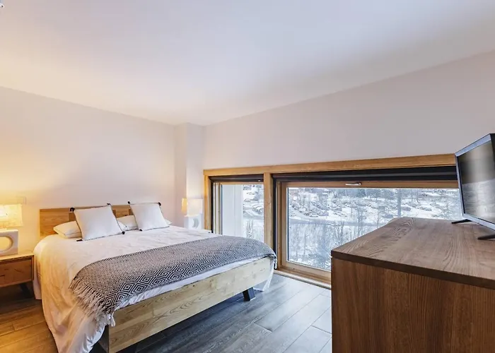 Appartement Grand Roc - Cosy Duplex Grands Montets Balcon Vue Parking