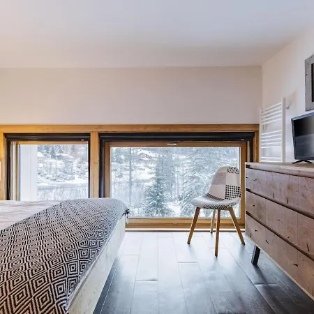 Grand Roc - Cosy Duplex Grands Montets Balcon Vue Parking Appartement